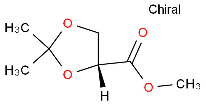 R-2，2-二甲基-1,3-二氧戊环-4-羧酸甲酯,(R)-(+)-2,2-DIMETHYL-1,3-DIOXOLANE-4-CARBOXYLIC ACID METHYL ESTER