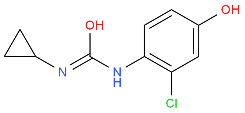 N-(2-氯-4-羟苯基)-N'-环丙基-脲,1-(2-chloro-4-hydroxyphenyl)-3-cyclopropylurea
