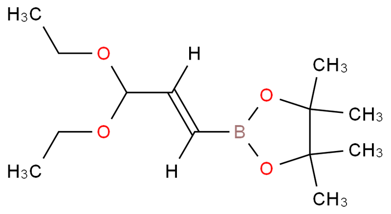 华腾供应 3,3-二乙氧基-1-丙烯基硼酸频哪醇醚(E)+(Z)	153737-25-8,3,3-Diethoxy-1-propenylboronic acid pinacol ester