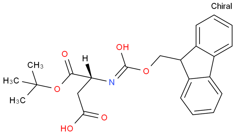 Fmoc-D-天冬氨酸 1-叔丁酯 134098-70-,Fmoc-D-Aspartic acid 1-tert-butyl este