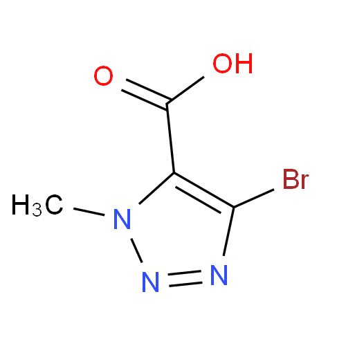 1H-1,2,3-Triazole-5-carboxylic acid, 4-broMo-1-Methyl-,1H-1,2,3-Triazole-5-carboxylic acid, 4-broMo-1-Methyl-