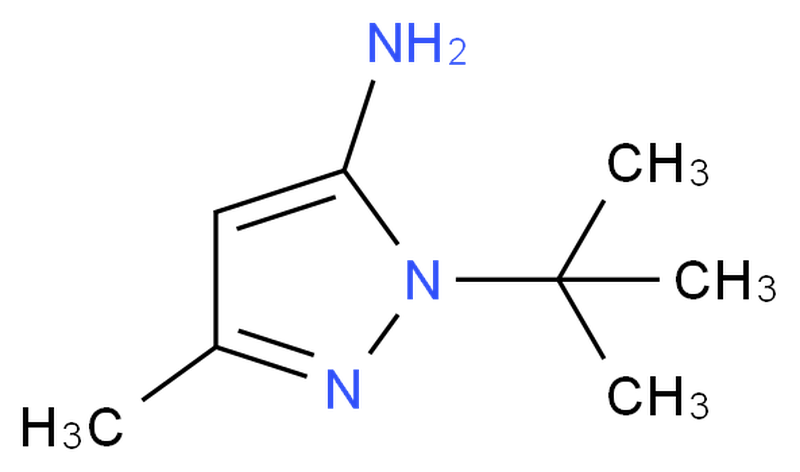 1-(叔丁基)-3-甲基-5-基胺-1H-吡唑,1-t-butyl-3-methyl-1H-Pyrazol-5-yl amine