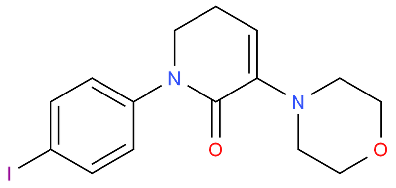 1-(4-碘苯基)-3-吗啉基-5,6-二氢吡啶-2(1H)-,1-(4-Iodophenyl)-3-morpholino-5,6-dihydropyridin-2(1H)-on