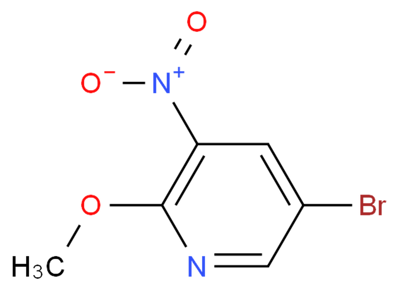 5-溴-2-甲氧基-3-硝基砒啶,5-BROMO-2-METHOXY-3-NITRO-PYRIDINE