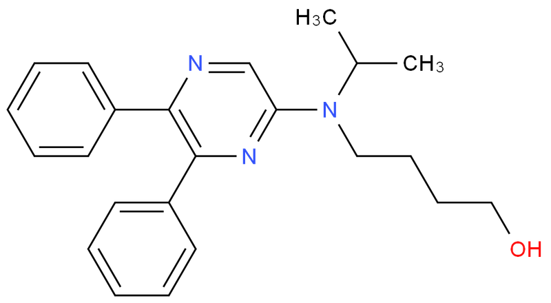 4-[(5,6-二苯基-2-吡嗪基)(1-甲基乙基L)氨基]-1-丁醇,4-[(5,6-diphenyl-2-pyrazinyl)(1-methylethyl)amino]-1-Butanol