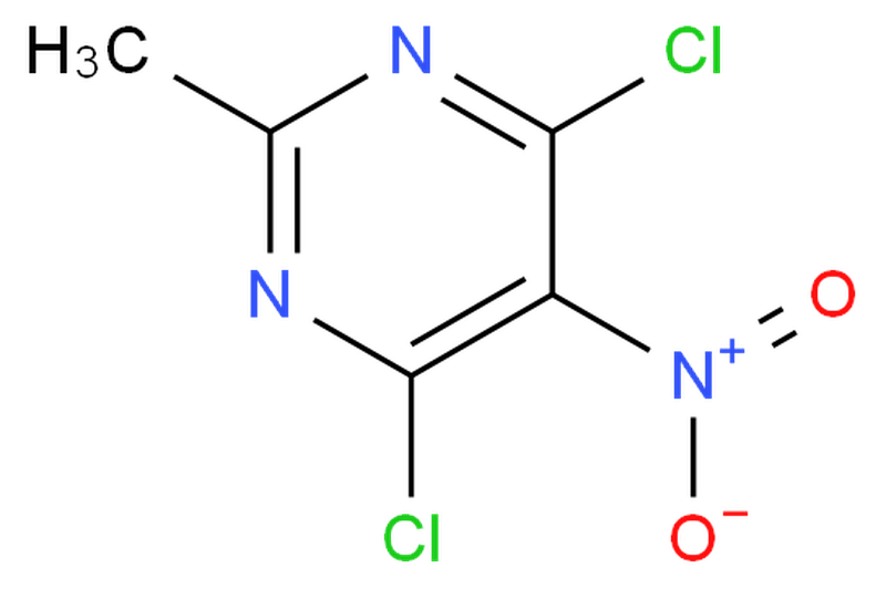 "2-methyl-5-nitro-4,6-dichloro-pyrimidin,"2-methyl-5-nitro-4,6-dichloro-pyrimidin