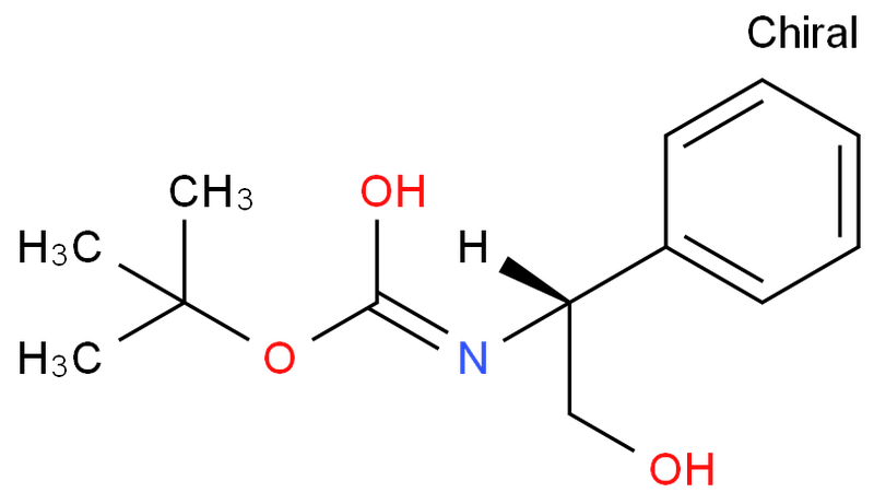 Boc-D-苯甘氨醇,tert-butyl (R)-2-hydroxy-1-phenylethylcarbamate