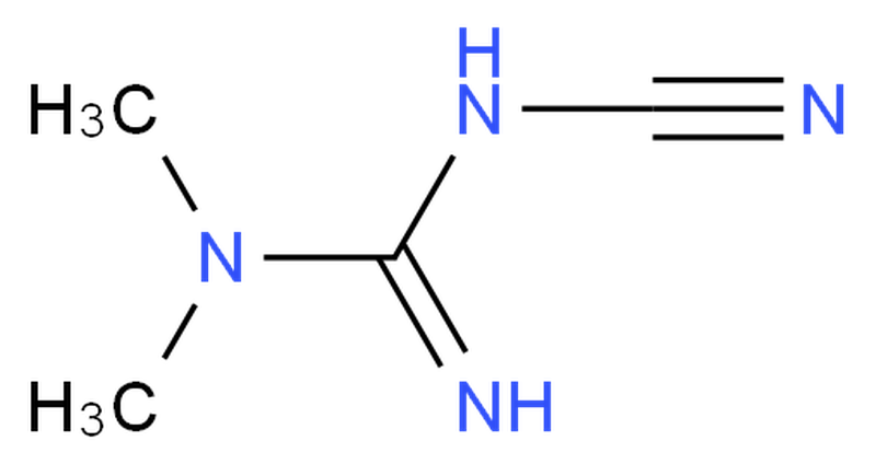 2-氰基-1，1-二甲基胍,2- Cyano-1,1-dimethylguanidine