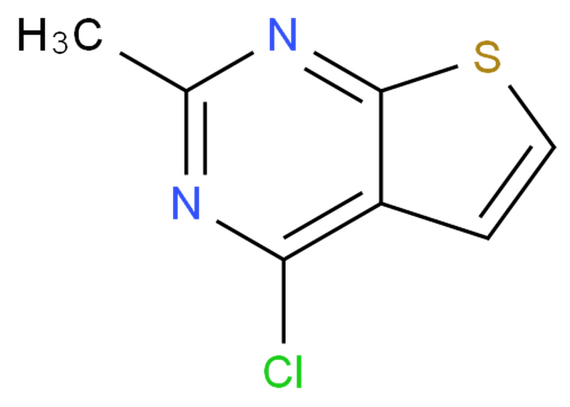 4-氯-2-甲基噻吩并[2,3-d]嘧啶,4-CHLORO-2-METHYL-THIENO[2,3-D]PYRIMIDINE