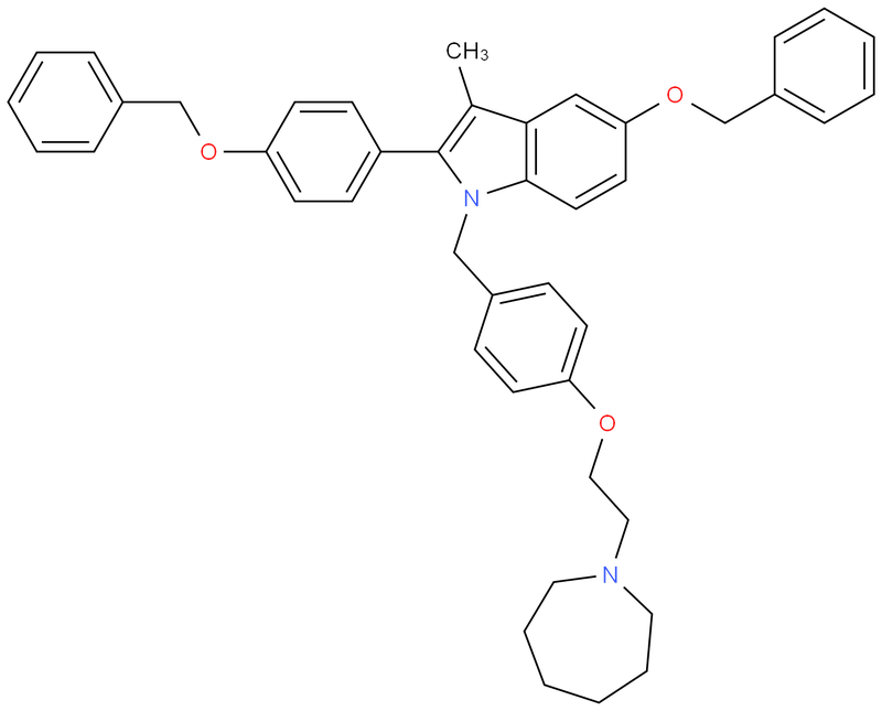 巴多昔芬中间体I,1-(4-(2-(azepan-1-yl)ethoxy)benzyl)-5-(benzyloxy)-2