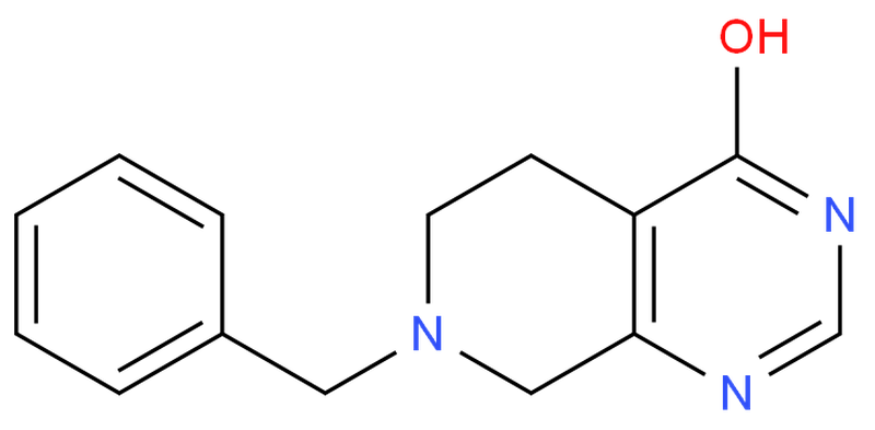 7-苄基-5,6,7,8-T四氢吡啶并[3,4-D]嘧啶-4(3H)-酮,7-benzyl-1,5,6,8-tetrahydropyrido[3,4-d]pyrimidin-4-one