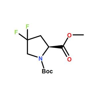 1-(tert-butyl) 2-methyl (S)-4,4-difluoropyrrolidine-1,2-dicarboxylate