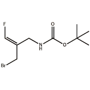 E)-叔丁基-(2-(溴甲基)-3-氟烯丙基氨基甲酯,(E)-tert-butyl 2-(bromomethyl)-3-fluoroallylcarbamate