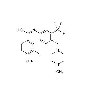 3-碘-4-甲基-N-[4-[(4-甲基-1-哌嗪)甲基]-3-(三氟甲基)苯基]苯甲酰胺