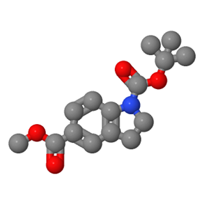 1-(叔丁基)5-甲基二氢吲哚-1,5-二羧酸酯,1-TERT-BUTYL 5-METHYL INDOLINE-1,5-DICARBOXYLATE