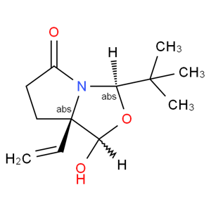 (3R,7aR)-3-叔丁基-7a-乙烯基四氢-1-羟基-3H,5H-吡咯并[1,2-c] 恶唑-5-