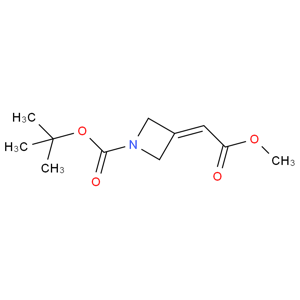 1-BOC-3-甲氧甲酰基亚甲基氮杂环丁烷