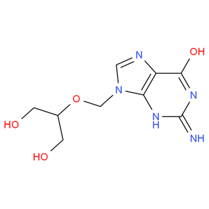 更昔洛韦/丙氧鸟苷/9-(1,3-二羟基-2-丙氧甲基)鸟嘌呤/Ganciclovir