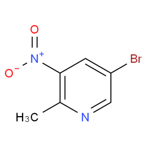 2-甲基-5-溴-3-硝基吡啶
