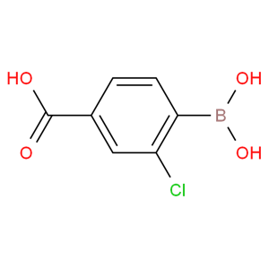4-羧基-2-氯苯硼酸