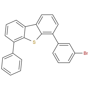 4-（3-bromophenyl）-6-phenyl-dibenzothiophene