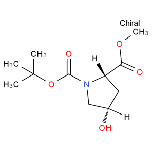 N-BOC-顺式-4-羟基-L-脯氨酸甲酯  102195-79-9