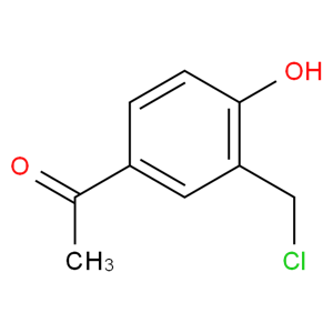 1-(3-(chloromethyl)-4-hydroxyphenyl)ethanon