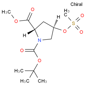 N-Boc-反式-4-甲磺酰氧基-L-脯氨酸甲酯