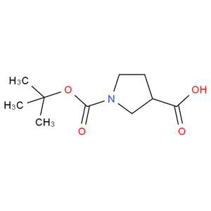 1-(tert-butoxycarbonyl)-3-pyrrolidine carboxylic acid