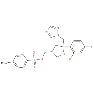 (5R-cis)-甲苯-4-磺酸 5-(2,4-二氟苯基)-5-(1H-1,2,4-三氮唑-1-基)甲基四氢呋喃-3-基甲基酯