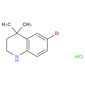 6-溴-1,2,3,4-四氢-4,4-二甲基喹啉盐酸盐
