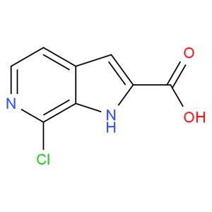 7-氯-1H-吡咯并[2,3-C]吡啶-2-羧酸