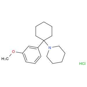 1-[1-(4-methoxyphenyl)cyclohexyl]-piperidine hydrochloride;4-MEO-PCP hcl