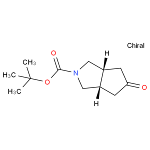 (3aR,6aS)-tert-butyl5-oxohexahydrocyclopenta[c]pyrrole-2(1H)-carboxylate