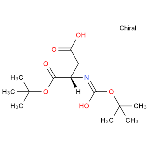 N-BOC-L-天冬氨酸1-叔丁酯  BOC-L-Asp-Otbu    34582-32-6