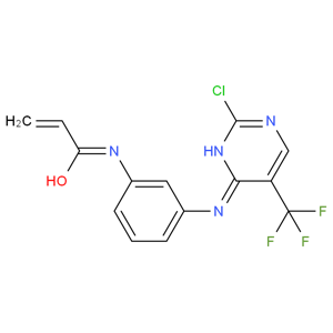 N-(3-(2-chloro-5-(trifluoromethyl)pyrimidin-4-ylamino)phenyl)acrylamide