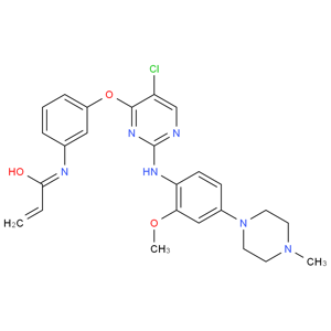 N-（3-（（5-氯-2-（（2-甲氧基-4-（4-甲基哌嗪-1-基）苯基）胺）嘧啶-4-基）氧）苯基）丙烯酰胺