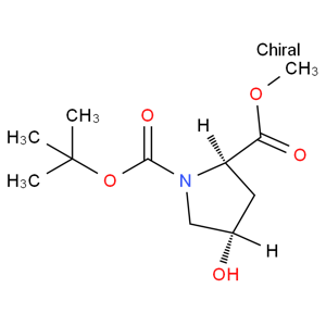 N-Boc-反式-4-羟基-D-脯氨酸甲酯