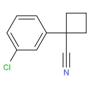 1-(3-Chlorophenyl)cyclobutanecarbonitrile