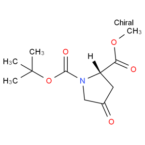 Boc-4-氧代-L-脯氨酸甲酯   102195-80-