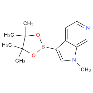 ine1-methyl-3-(tetramethyl-1,3,2-dioxaborolan-2-yl)-1H-pyrrolo[2,3-c]pyrid