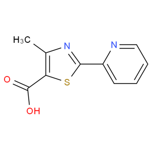 4-甲基-2-(2-吡啶基)噻唑-5-羧酸