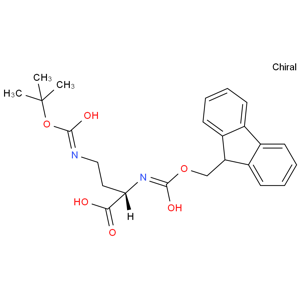 N-芴甲氧羰基-N'-叔丁氧羰基-L-2,4-二氨基丁酸