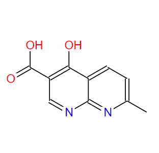 4-羟基-7-甲基-1,8-萘啶-3-羧酸,7-methyl-4-oxo-1H-1,8-naphthyridine-3-carboxylic acid