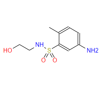 5-氨基-N-(2-羟乙基)-2-甲基苯磺酰胺,5-amino-N-(2-hydroxyethyl)-2-methylbenzenesulfonamide