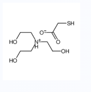 三(2-羟基乙基)巯基乙酸铵,tris(2-hydroxyethyl)ammonium mercaptoacetate