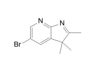 5-Bromo-2,3,3-trimethyl-3H-pyrrolo[2,3-b]pyridine,5-Bromo-2,3,3-trimethyl-3H-pyrrolo[2,3-b]pyridine