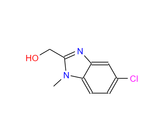 5-氯-1-甲基-1H-苯并[d]咪唑-2-甲醇,(5-Chloro-1-methyl-1H-benzo[d]imidazol-2-yl)methanol