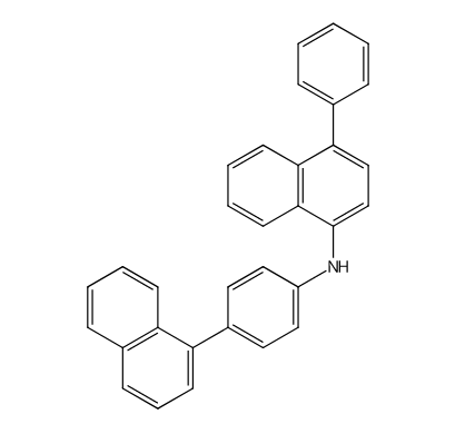 N-[4-(1-萘基)苯基]-4-苯基-1-萘胺,N-[4-(1-Naphthalenyl)phenyl]-4-phenyl-1-naphthalenamine