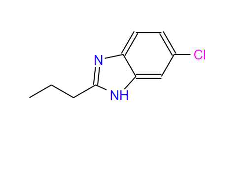 6-氯-2-丙基-1H-苯并咪唑,6-Chloro-2-propyl-1H-benzo[d]imidazole